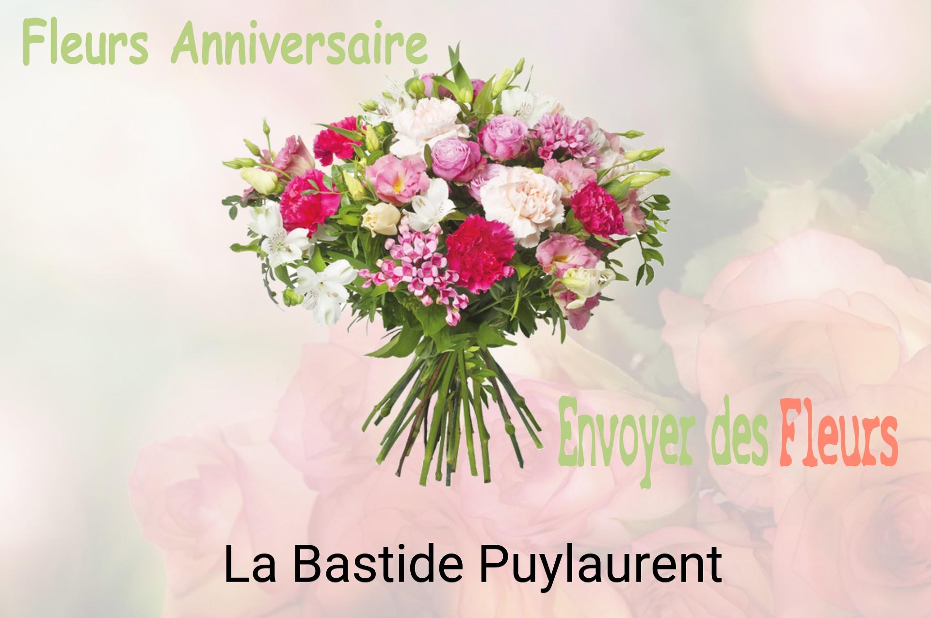 Bouquet de fleurs d’anniversaire livré à La Bastide-Puylaurent