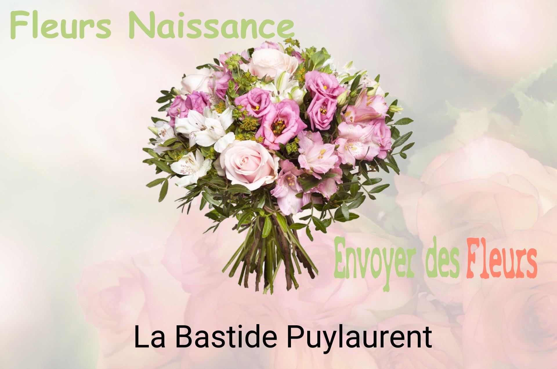 Bouquet de fleurs de naissance livré à La Bastide-Puylaurent